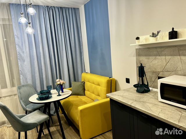 

Квартира-студия, 28 м², 2 кровати