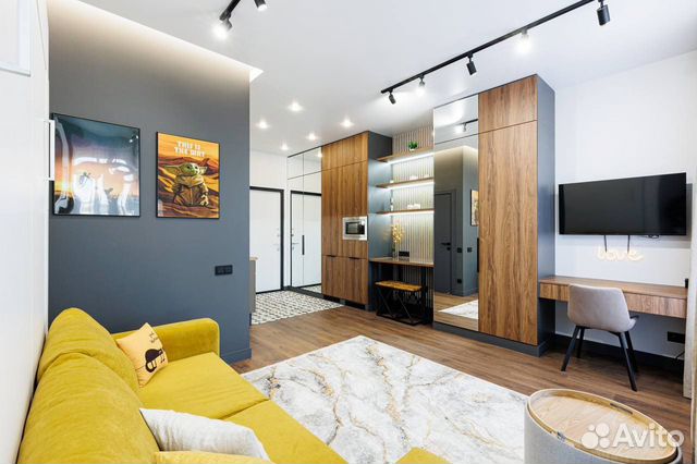 

Квартира-студия, 32 м², 1 кровать