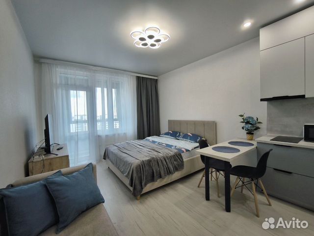 

Квартира-студия, 26 м², 2 кровати