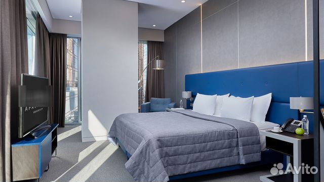 

Квартира-студия в апарт-отеле, 45,1 м², 15/85 эт.
