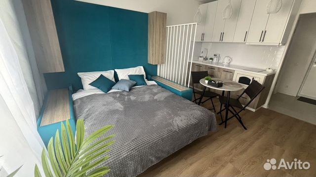 

Квартира-студия, 25 м², 2 кровати