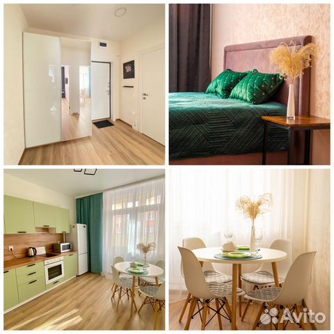 

1-к. квартира, 40 м², 2 кровати