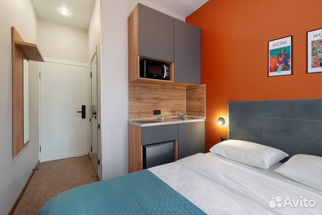 

Квартира-студия, 13 м², 1 кровать