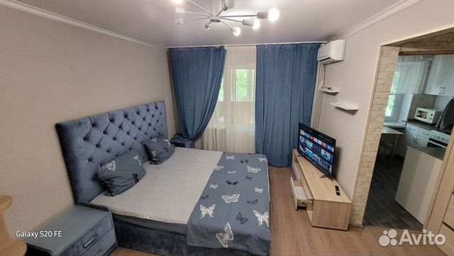 

1-к. квартира, 30 м², 2 кровати
