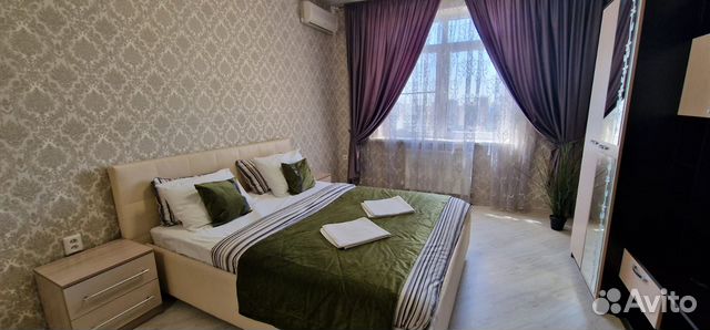 

1-к. квартира, 44 м², 3 кровати