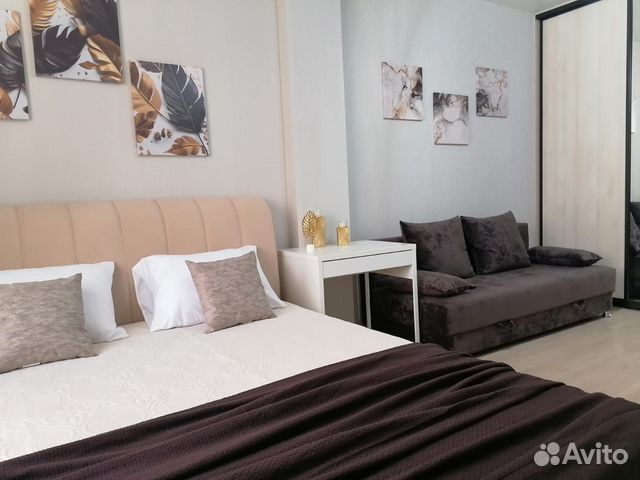 

1-к. квартира, 37 м², 2 кровати