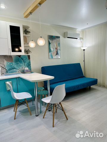 

Квартира-студия, 32 м², 2 кровати