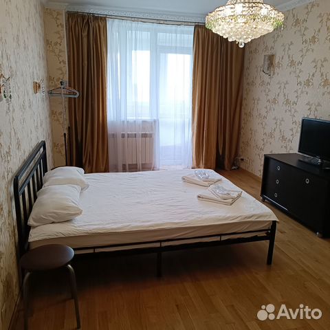 

1-к. квартира, 40 м², 2 кровати