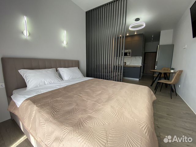 

Квартира-студия, 27 м², 2 кровати
