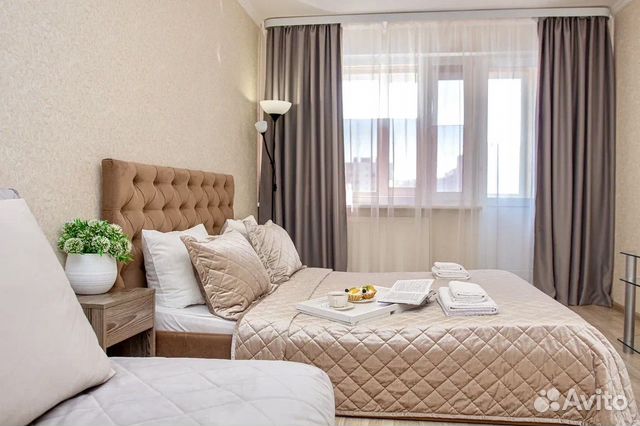 

1-к. квартира, 42 м², 2 кровати