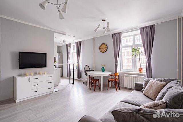 

2-к. квартира, 48 м², 2 кровати