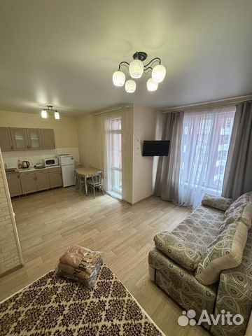 

Квартира-студия, 34 м², 2 кровати