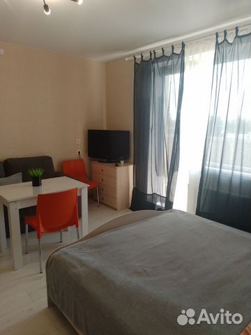 

Квартира-студия, 33 м², 2 кровати