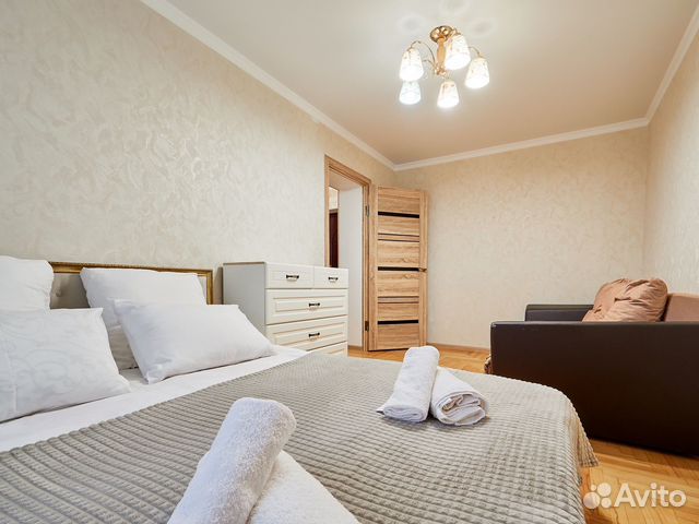 

1-к. квартира, 40 м², 2 кровати