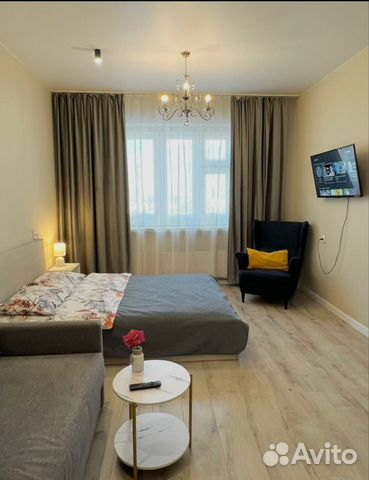 

1-к. квартира, 42 м², 1 кровать