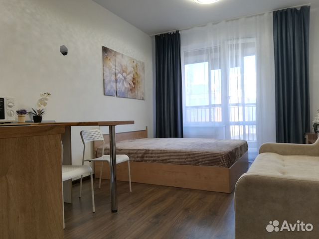 

Квартира-студия, 25 м², 2 кровати