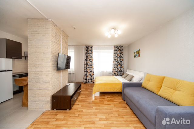 

Квартира-студия, 32 м², 2 кровати
