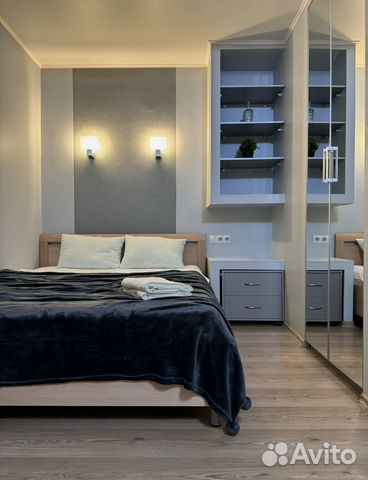 

1-к. квартира, 45 м², 2 кровати