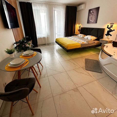 

Квартира-студия, 27 м², 1 кровать
