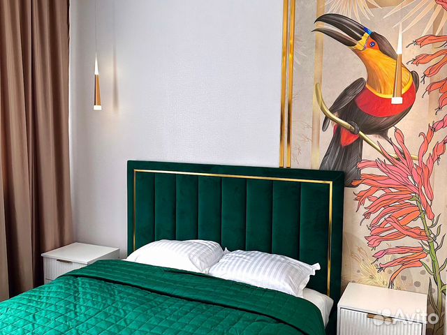 

2-к. квартира, 48 м², 2 кровати