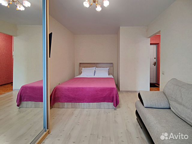 

1-к. квартира, 30 м², 2 кровати