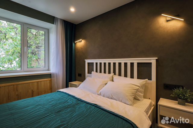 

1-к. квартира, 38 м², 2 кровати