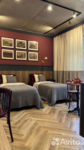 

Квартира-студия, 24 м², 2 кровати