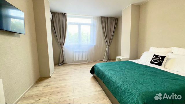 

1-к. квартира, 44 м², 2 кровати