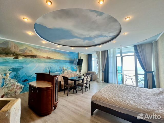 

Квартира-студия, 40 м², 3 кровати