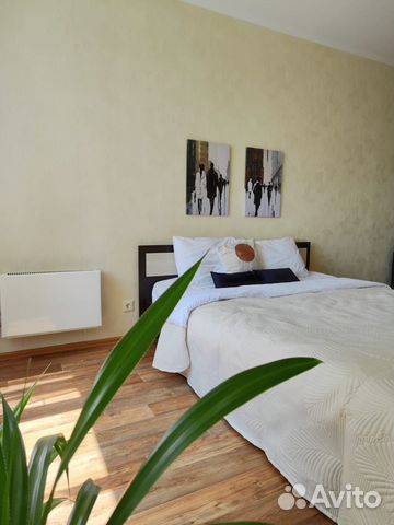

1-к. квартира, 45 м², 2 кровати