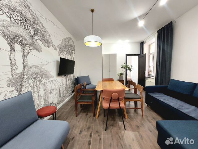 

1-к. квартира, 34 м², 4 кровати