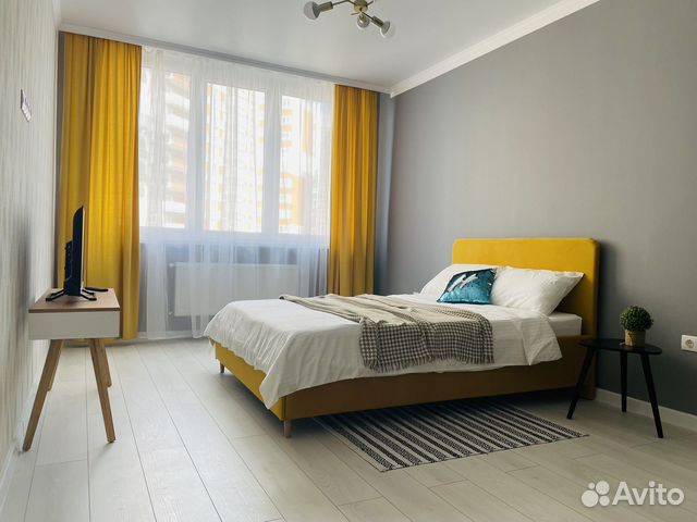 

1-к. квартира, 38 м², 1 кровать