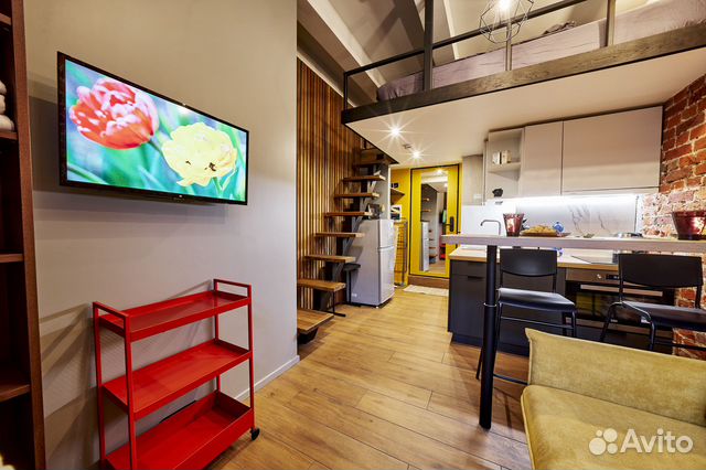 

Квартира-студия, 16 м², 2 кровати