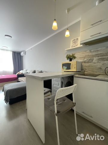 

Квартира-студия, 27 м², 2 кровати
