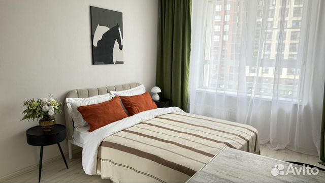 

Квартира-студия, 25 м², 2 кровати