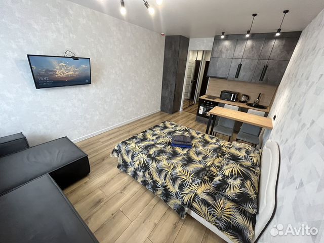 

Квартира-студия, 28 м², 1 кровать