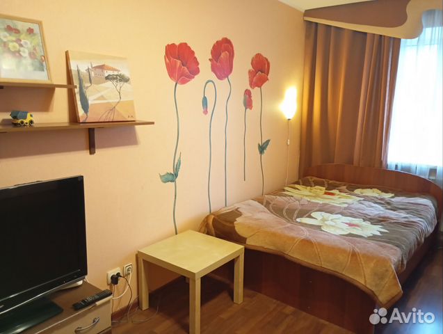 

1-к. квартира, 40 м², 2 кровати