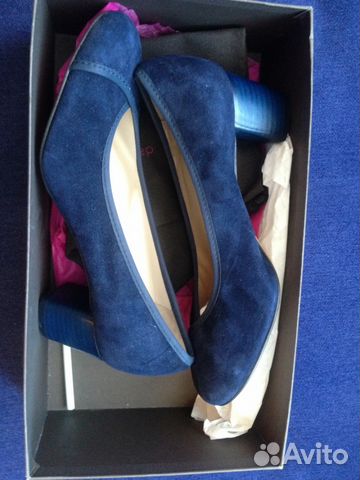 Новые замшевые брендовые Туфли Италия, 36