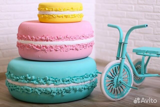 Макаруны, макаронс, огромные сладости, леденец, ог