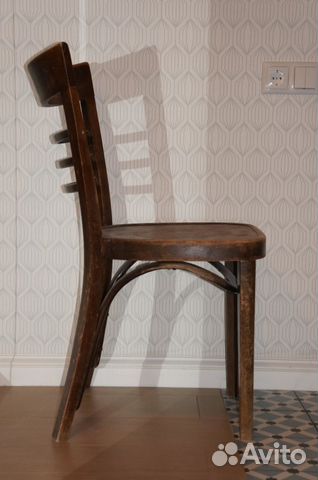 Венский деревянный стул, винтаж — фотография №2