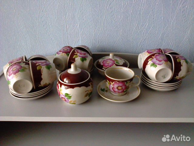 Сервиз чайный на 12 персон— фотография №1