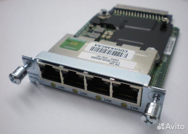 Модуль Cisco ehwic-4ESG NEW Модуль Cisco ehwic-4ESG NEW
