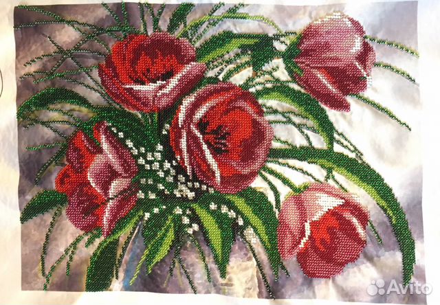 Картины из бисера