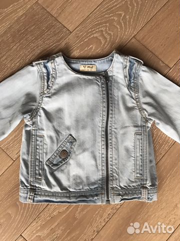 Джинсовый жакет Next на девочку 3-4 лет Джинсовый жакет Next на девочку 3-4 лет