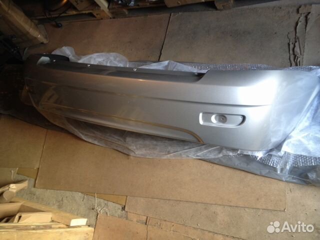 Бампер задний ваз (Приора хетчбек) в цвет