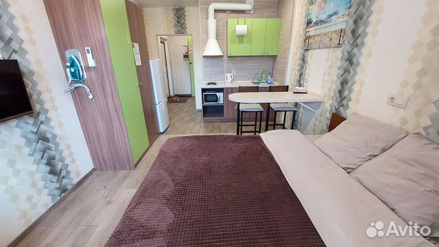 

Квартира-студия, 23 м², 1 кровать