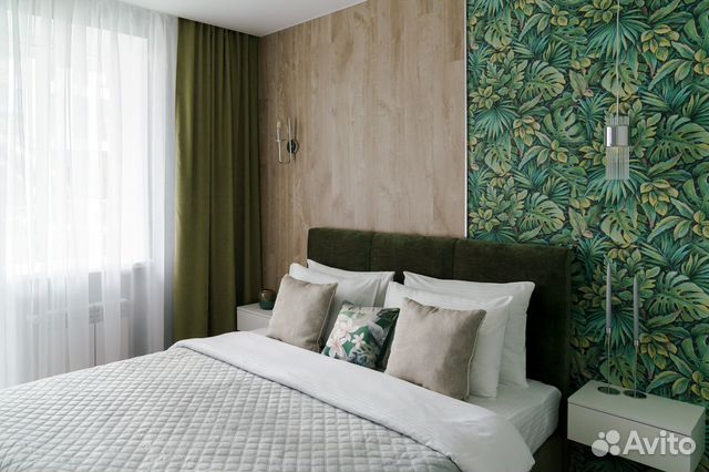

1-к. квартира, 40 м², 2 кровати