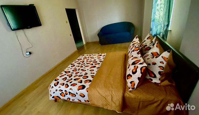 

1-к. квартира, 45 м², 2 кровати