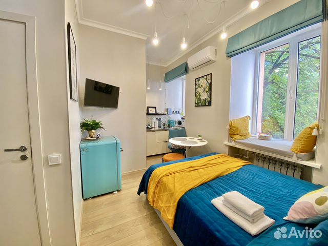 

Квартира-студия, 17 м², 1 кровать