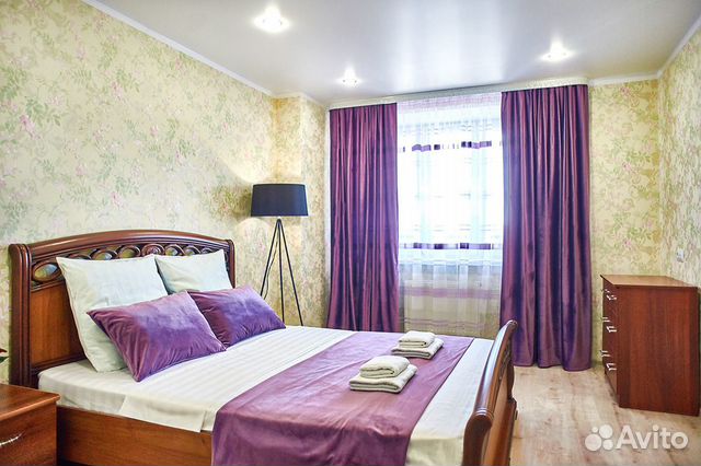 

2-к. квартира, 56 м², 2 кровати